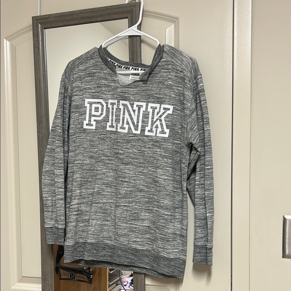 PINK Victoria's Secret Gray Women's Sweater